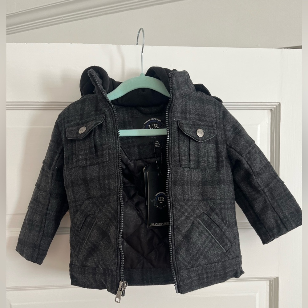 NWT - Urban Republic toddler wool jacket